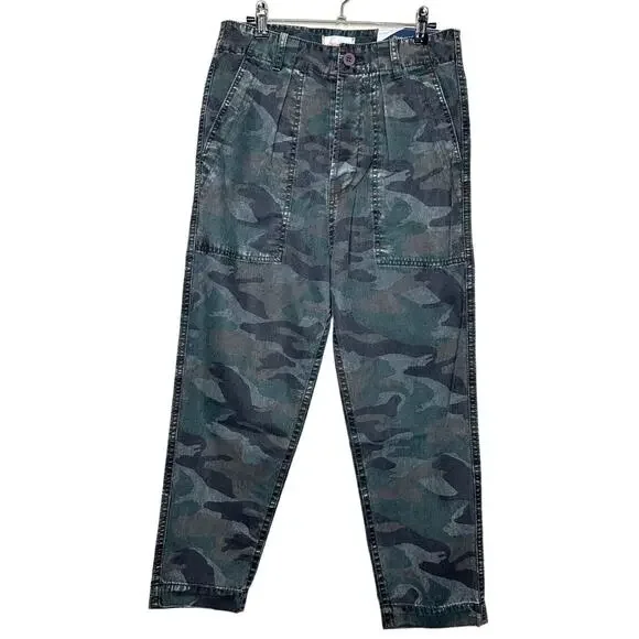 Sundance Catalog Sundry Murphy High Rise Camo Pants Size 27 NWT MSRP $188 - Picture 3 of 10